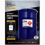Avery UltraDuty GHS Chemical Labels for Laser Printers, Waterproof, UV Resistant, 8.5 x 11 - Image 2