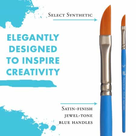 Princeton Select Artiste, Series 3750, Paint Brush for Acrylic, Watercolor and Oil, Dagger - Image 4