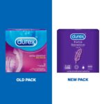 Durex Extra Sensitive Condoms, Ultra Thin, Lubricated Natural Rubber Latex Condoms for Men - Image 2