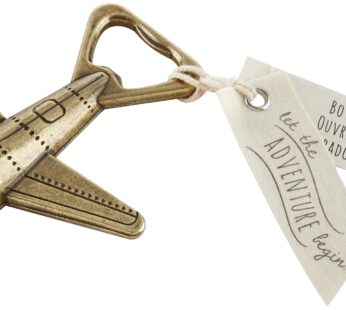 Kate Aspen Let The Adventure Begin Bottle Opener, single, Bronze