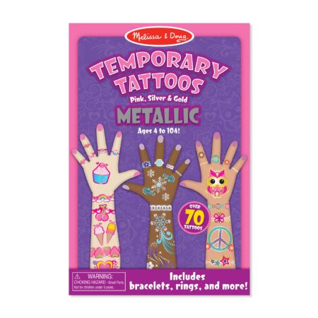 Melissa & Doug Temporary Tattoos - Metallic - Image 2