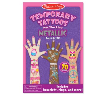 Melissa & Doug Temporary Tattoos – Metallic