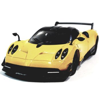 KiNSMART 2016 Pagani Huayra BC Yellow 5″ 1:38 Scale Die Cast Metal Model Toy Car w/Pullbac