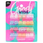 Goody Classics Mini Claw Clips - 2 Count (Pack of 1), Assorted Colors - Great for Easily P - Image 2