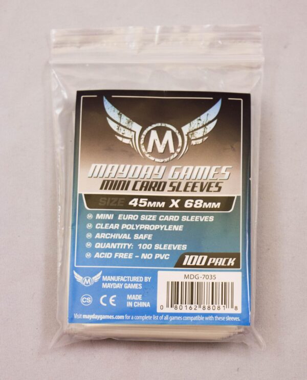 Mayday Games Mini Card Sleeve 45 MM X 68 MM pack of 100 - Image 2
