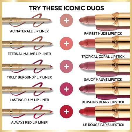 L'Oreal Paris Colour Riche Original Creamy, Hydrating Satin Lipstick with Argan Oil and Vi - Image 6