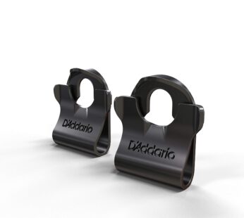 D’Addario Dual-Lock Guitar Strap Lock – Guitar Strap Locks Set – Protect Your Instrument w