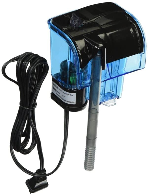 Penn-Plax Cascade 20 Power Filter   Mini Hang-On Filter with Quad Filtration   Great for F