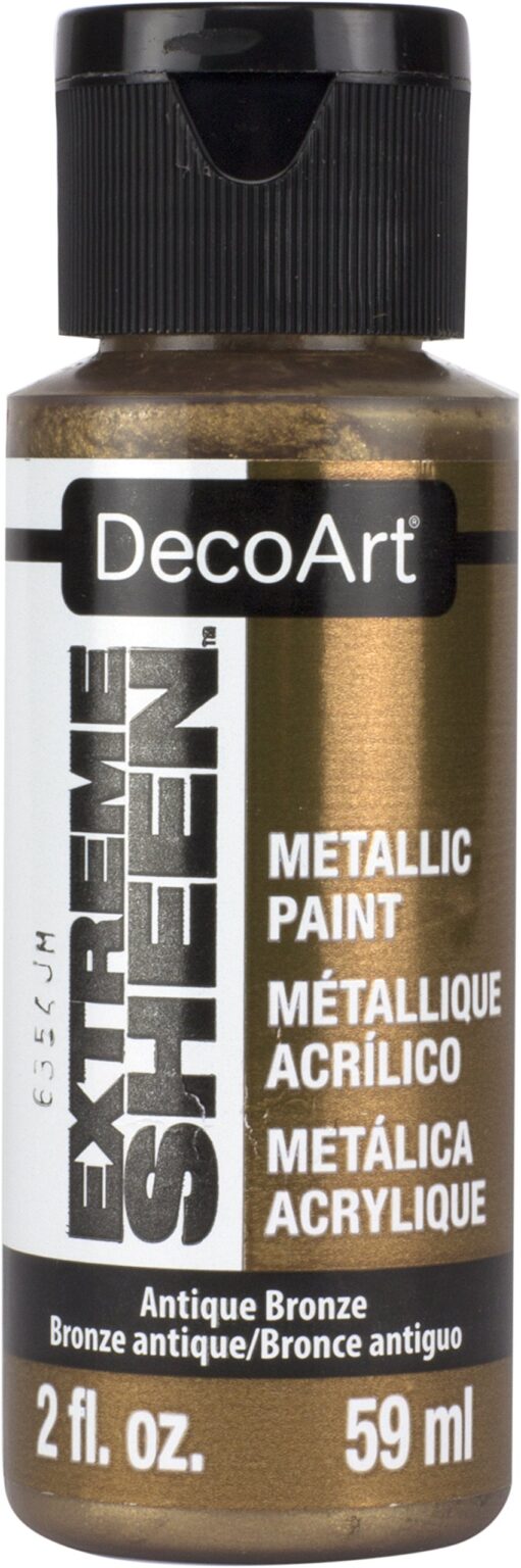 DecoArt 2 Ounce, Antique Bronze Extreme Sheen Acrylic Paint, 2 Fl Oz (Pack of 1)