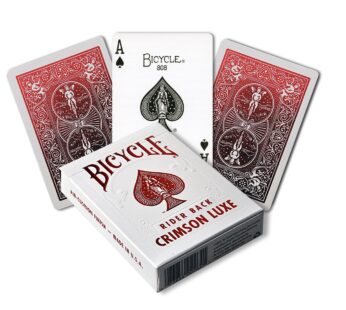 Bicycle MetalLuxe Playing Cards – Crimson