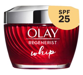 Olay Regenerist Whip Face Moisturizer Cream with Sunscreen SPF 25, 1.7 oz