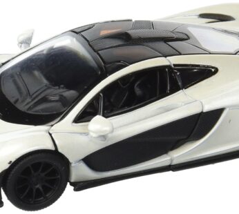 KiNSMART McLaren P1 1/36 Scale Diecast Model Toy Car (White)