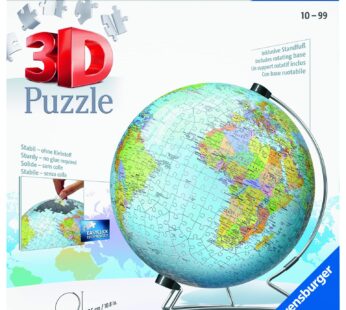Ravensburger The Earth 540 Piece 3D Puzzle – Engaging Fun for Kids and Adults | Precision