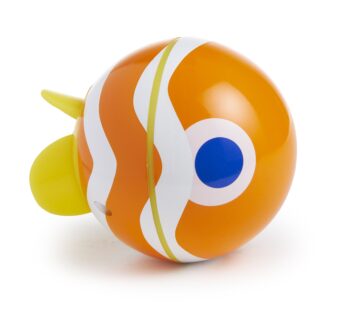 Munchkin Spinball Fish Bath Toy, Orange