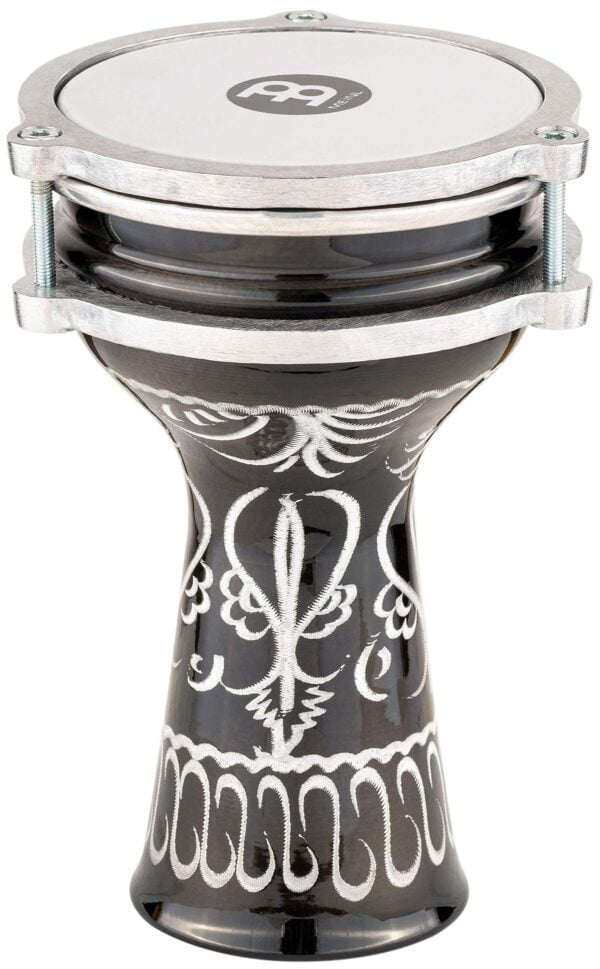 Meinl Percussion Mini Darbuka Egyptian Goblet Drum, Hand Engraved   Made in Turkey   Synth