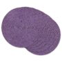 DII Classic Woven Tabletop Collection, Indoor/Outdoor Placemat Set, Round, 15" Diameter, E