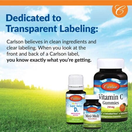 Carlson - Chewable B-12, 1000 mcg, Energy Production, Nerve Function & Optimal Wellness, L - Image 9
