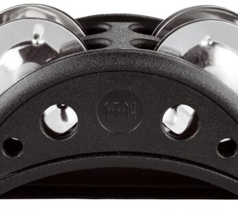 Meinl Percussion Compact Foot Tambourine with Stainless Steel Jingles-NOT Made in China-Ac