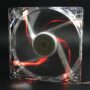Autolizer CP-FAN-12025CR 120 mm Sleeve Bearing Silent Cooling Fan for Computer PC Cases, C