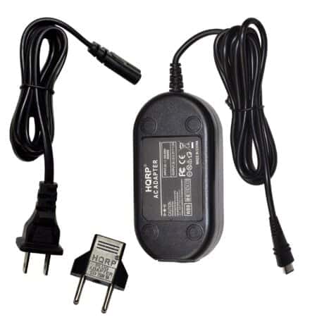 HQRP AC Adapter Compatible with Canon VIXIA HF-R800, HF-R82, HF-R80, LEGRIA HF R66, HF R67