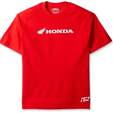 Factory Effex 15-88336 Honda' Horizontal T-Shirt (Red, XX-Large) - Image 2