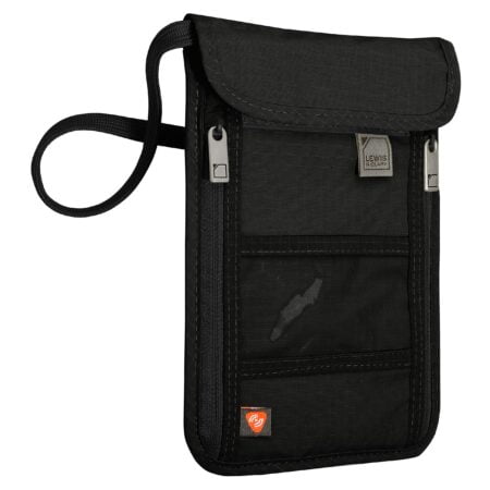 Lewis N. Clark RFID Blocking Stash Neck Wallet, Travel Pouch + Passport Holder for Women & - Image 2