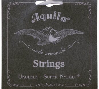 Aquila Super Nylgut AQ-104 Concert Ukulele Strings – Low G – 1 Set of 4