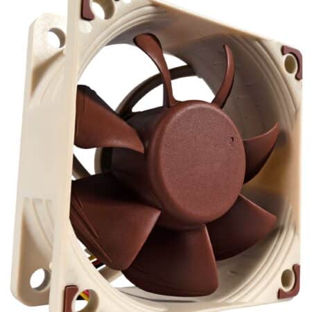Noctua NF-A6x25 FLX, Premium Quiet Fan, 3-Pin (60mm, Brown) - Image 2