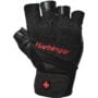 Harbinger Pro Wristwrap Weightlifting Gloves with Vented Cushioned Leather Palm (Pair), Me