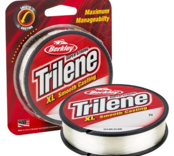 Berkley Trilene? XL?, Clear, 12lb | 5.4kg, 300yd | 274m Monofilament Fishing Line, Suitabl