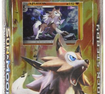 Pokemon TCG Card Game Sun and Moon Burning Shadows Theme Deck – Lycanroc