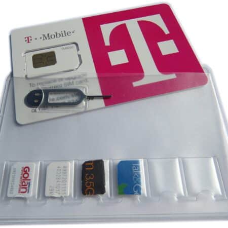 SIMCases  SIM Card Holder Storage Case For 6 NANO SIM CARDS - Including Iphone Tray Eject - Image 2