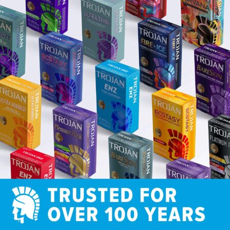 TROJAN Ultra Thin Condoms For Ultra Sensitivity, Lubricated Condoms for Men, America?s Num - Image 8