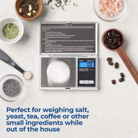 Series Digital Pocket Weight Scale, Lightweight, Accurate Measurement 1kg x 0.1g, (Silver) - Image 6