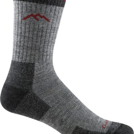 Darn Tough Men's Hiker Midweight Micro Crew Sock (Style 1466) - Charcoal, Medium - Image 2