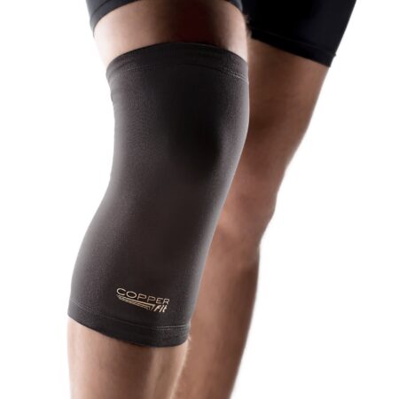 Copper Fit Original Recovery Knee Sleeve, Black with Copper Trim, X-Large - Image 2