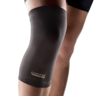 Copper Fit Original Recovery Knee Sleeve, Black with Copper Trim, X-Large
