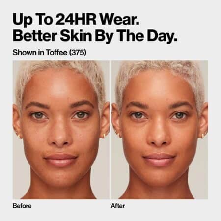 Revlon Liquid Foundation, ColorStay Face Makeup for Normal and Dry Skin, Longwear Full Coverage with Matte Finish, Oil Free, 320 True Beige, 1.0 Oz - Image 4