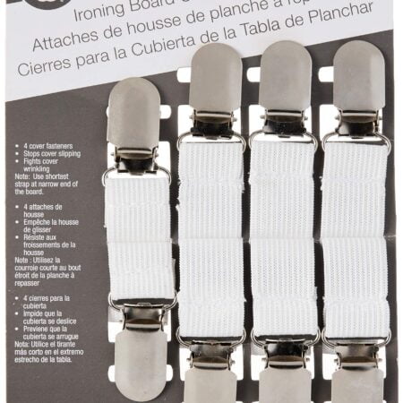 Dritz Clothing Care 82446 Ironing Board Cover Fasteners (4-Count) , White - Image 2