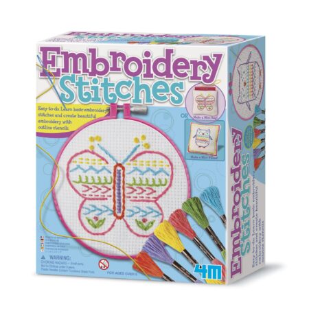 4M Embroidery Stitches Kit, 14 X 14centimeters, Multicolor - Image 2