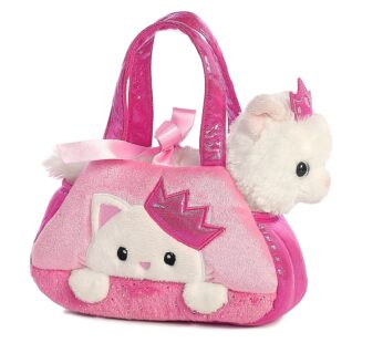 Aurora  Fashionable Fancy Pals  Peek-A-Boo Princess Kitty  Stuffed Animal – On-The-go Comp