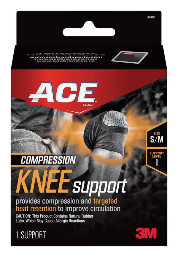 Ace Compression Knee Support, Small/Medium
