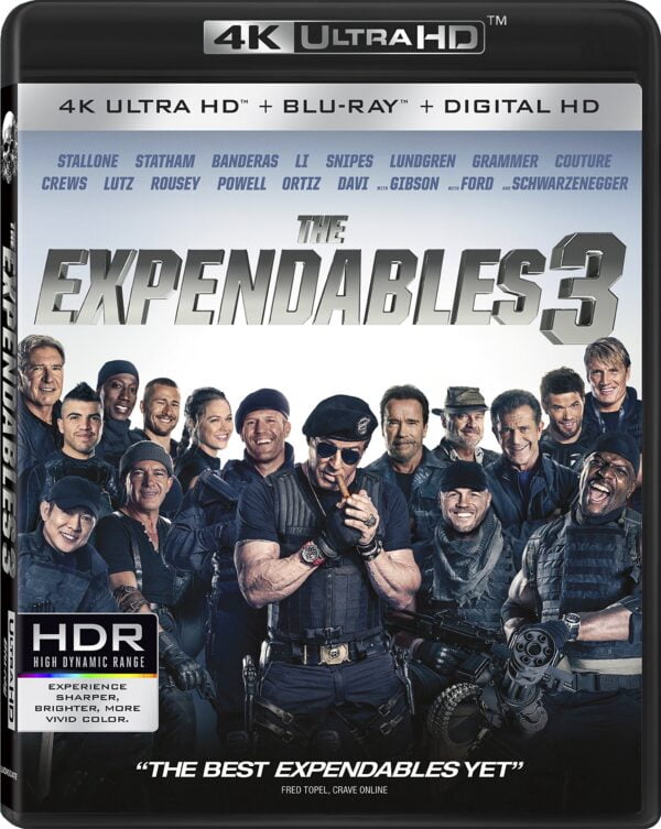 Expendables 3 [4K Ultra HD + Blu-ray + Digital HD] [4K UHD]