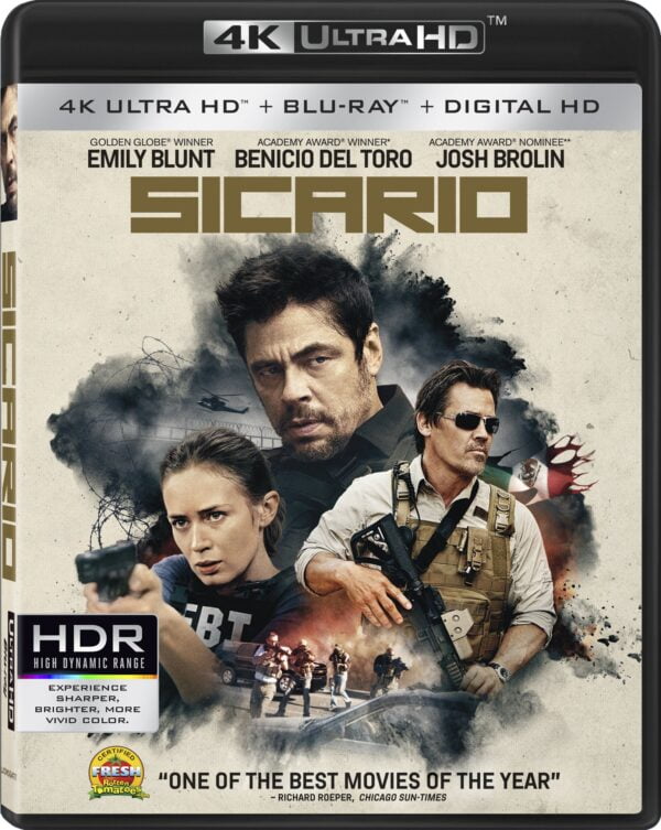 Sicario [4K Ultra HD + Blu-ray + Digital HD] [4K UHD]