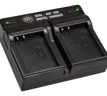 BM Premium EN-EL23 USB Dual Battery Charger for Nikon Coolpix B700, P900, P600, P610, S810