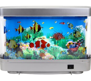 Lightahead Artificial Tropical Fish Decorative Sensory Aquarium Lamp Virtual Ocean in Moti