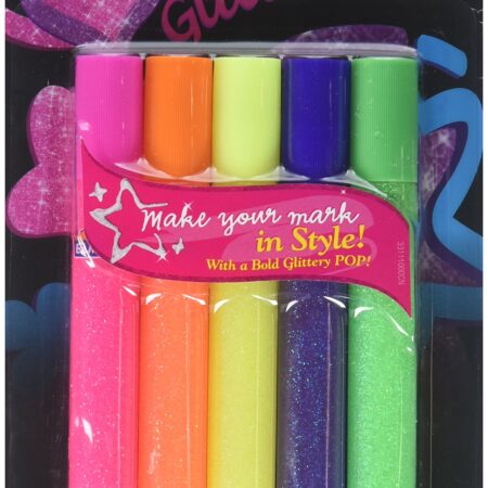 Elmer's Swirl Glam Glitter Glue, 0.36 Oz. Each, Pack of 5 Color Tubes - Image 2