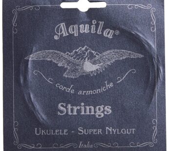 Aquila Super Nylgut AQ-106 Tenor Ukulele Strings – High G – 1 Set of 4, White