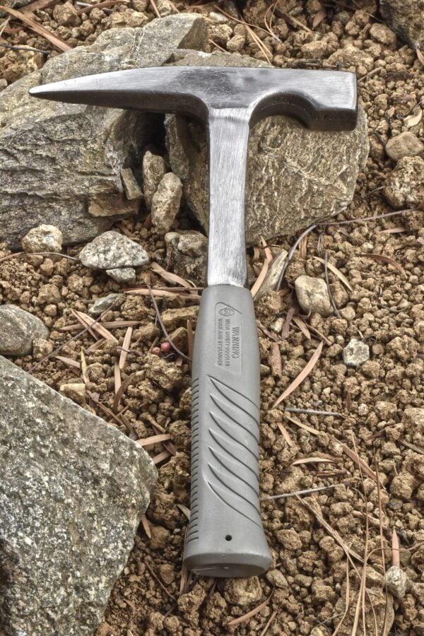 SE 22-OZ Rock Pick Tip, 11-inch Steel Geologist Masonry Single Piece Drop Forged Hammer, 2 - Image 2