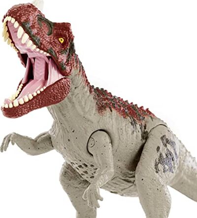 Mattel Jurassic World Camp Cretaceous Roar Attack Ceratosaurus Dinosaur Action Figure Toy - Image 5